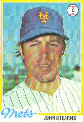1978 Topps Baseball Cards      334     John Stearns